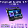2 DIN Android автомобильное радио для Volkswagen Touareg FL NF 2010-2018 мультимедийный проигрыватель головное устройство стерео GPS навигация WIFI 1+16 ГБ