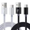 Кабель USB Type C [комплект из 2 штук по 1,83 м] совместимый с QC3.0 кабель для зарядки смартфона типа C USB-кабель для быстрой зарядки iPoto кабель для Android iPad Air4 iPadPro