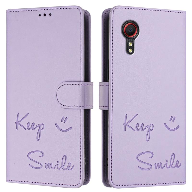 Для Samsung Galaxy Xcover 5 Чехол Флип-чехол на Для Samsung Xcover5 Классический Телефон Кошелек Кожаные Чехлы SM-G525F Карта Задняя Крышка
