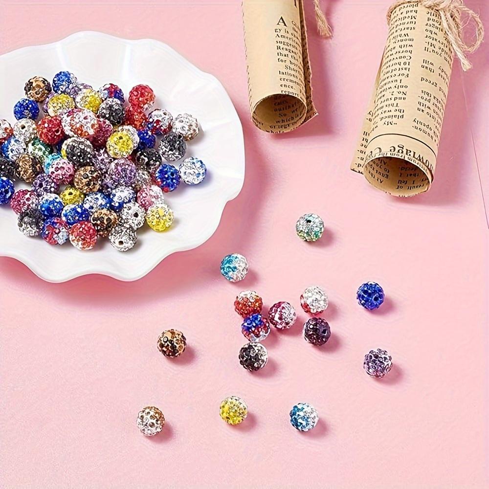 5/10/20 шт. Градиентные цветные точки алмазные мягкие глиняные декоративные бусины Мягкая глина Полные алмазные шарики Бусины россыпью DIY Звездное небо Барьерные бусины