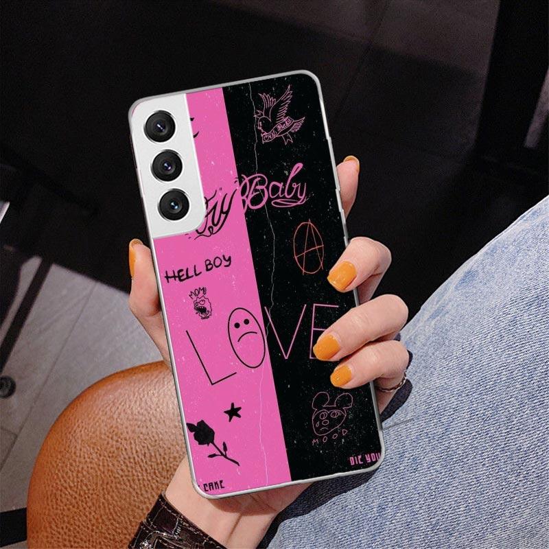 Чехол для телефона с изображением певца Lil Peep для Samsung Galaxy S26 S25 Edge S23 S24 Ultra S22 Plus S21 S20 FE Уникальный чехол Мягкий чехол Galaxy S25