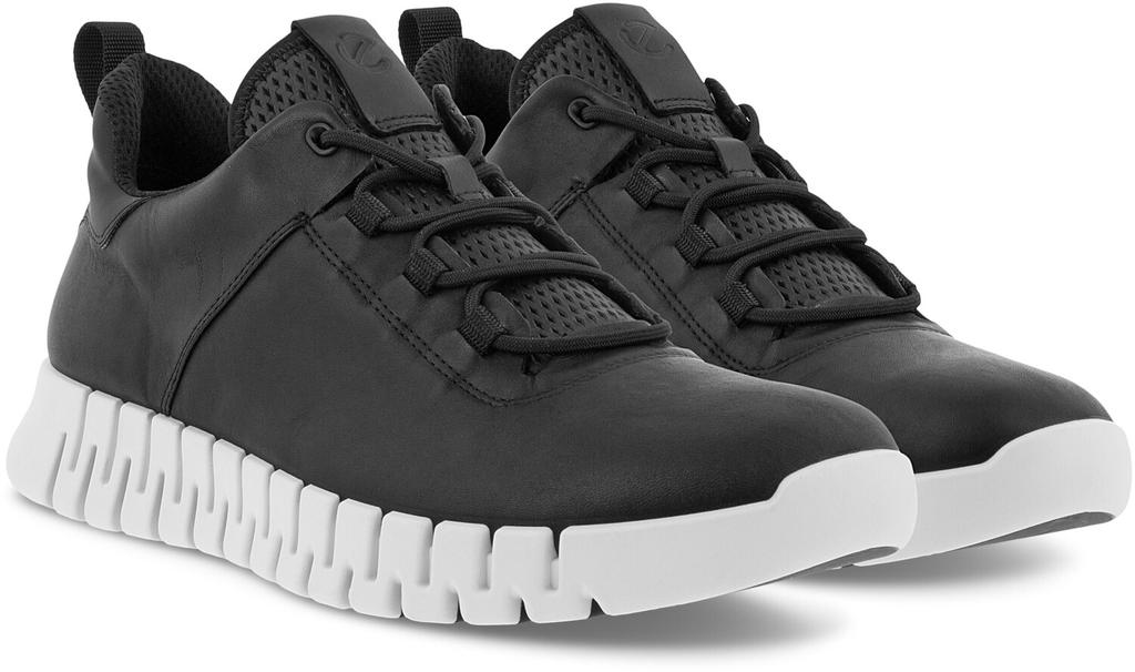 Кроссовки Ecco Gruuv M black/white