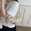 Yogodlns Бохо Сумка-хобо с цветочным принтом и пайетками, Женская винтажная вышитая сумка на плечо, Повседневная сумка под мышку для ежедневного использования