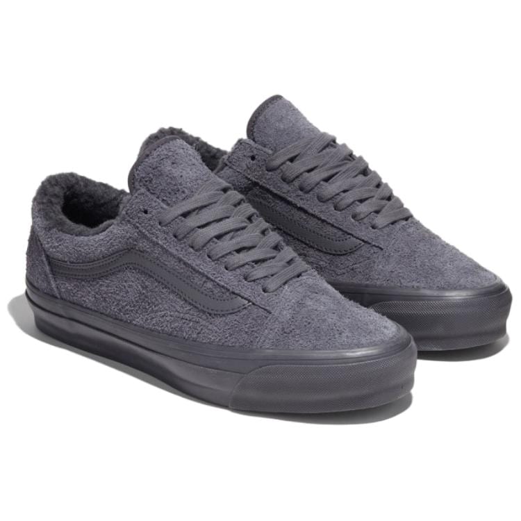 Vans Old Skool Термальные Низкие Скейтбордические Кроссовки Унисекс Темно-Фиолетовые VN000CY21O71