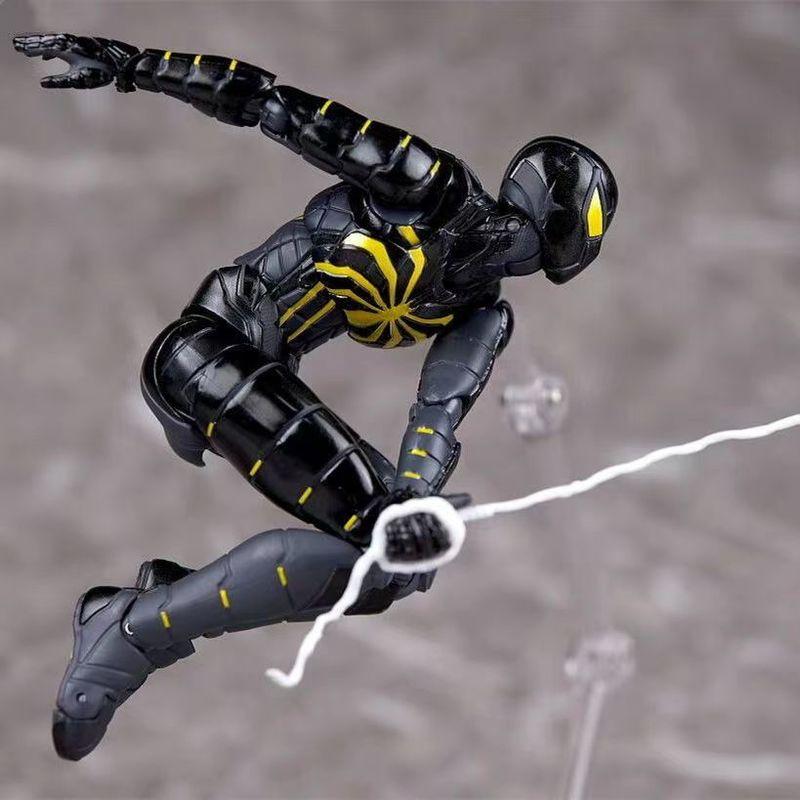 Marvel 15 см SHF Костюм Анти-Осьминог Человек-Паук Сочлененные Фигурки Модель Настольное Украшение Модные Игрушки Подарки Коллекционные