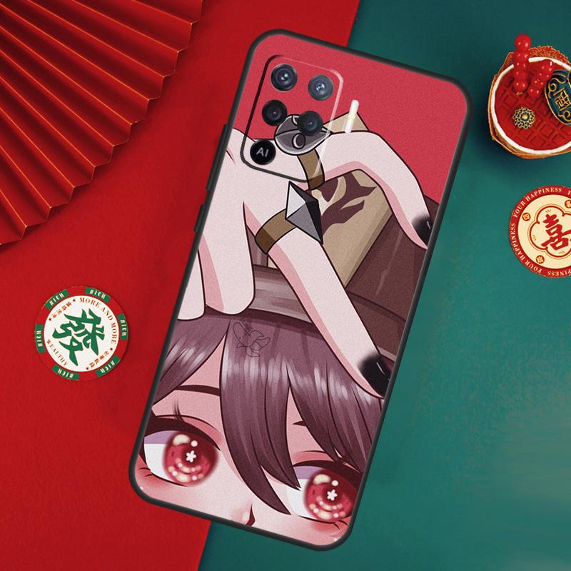 Genshin Impact Ху Тао ХуТао Чехол Для Oppo A76 A16 A96 A17 A60 A40 A80 A98 A58 A78 A18 A38 A57 A74 A54 A94 A15 A5 A6 Pro