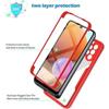Case - BOOLING - for Samsung A22 4G - Red - 360° Protection - Anti-Scratch - Reinforced Edge
