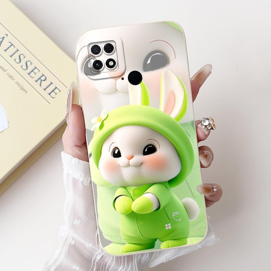 For Xiaomi Poco C40 Case 220333QPG Fashion Daisy Flower Graffiti Soft Silicone Shockproof Back Cover For Poco C40 PocoC40 Bumper