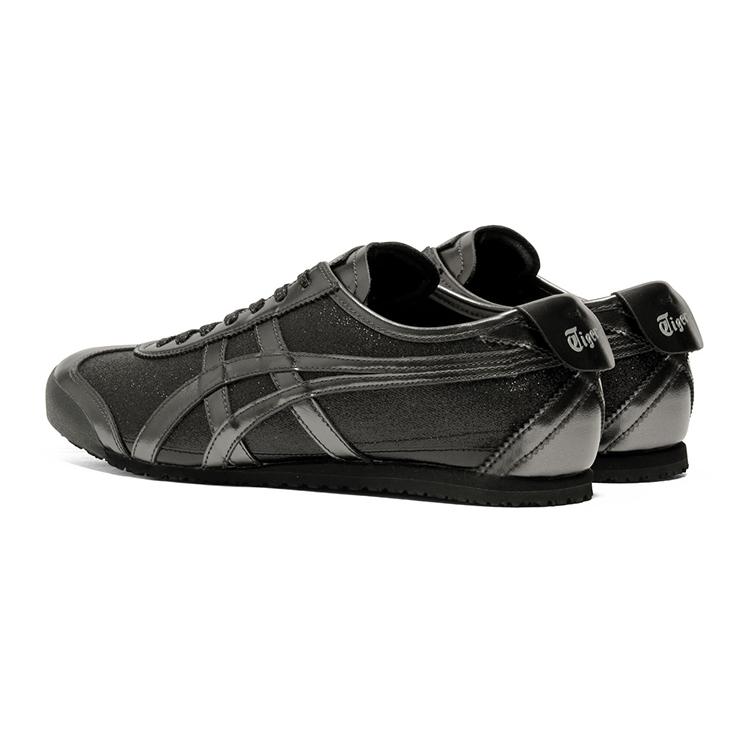 ONITSUKA TIGER MEXICO 66 Низкие повседневные кроссовки Женские Черные Серые Кроссовки 1183C480-001