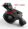 360 Degree Rotation Bike Bicycle Motorcycle Handlebar Handle Bar Mount Holder For Gopro Hero 9 10 11 12 8 7 6 5 4 SJCAM Camera Accessories