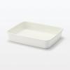 MUJI Большой эмалированный контейнер для хранения, выбираемый MDP13A3S (с крышкой)