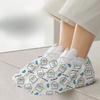 100pcs/pack Elastic Banded Disposable Shoe Covers Offer A Secure Fit and Easy On Off Application