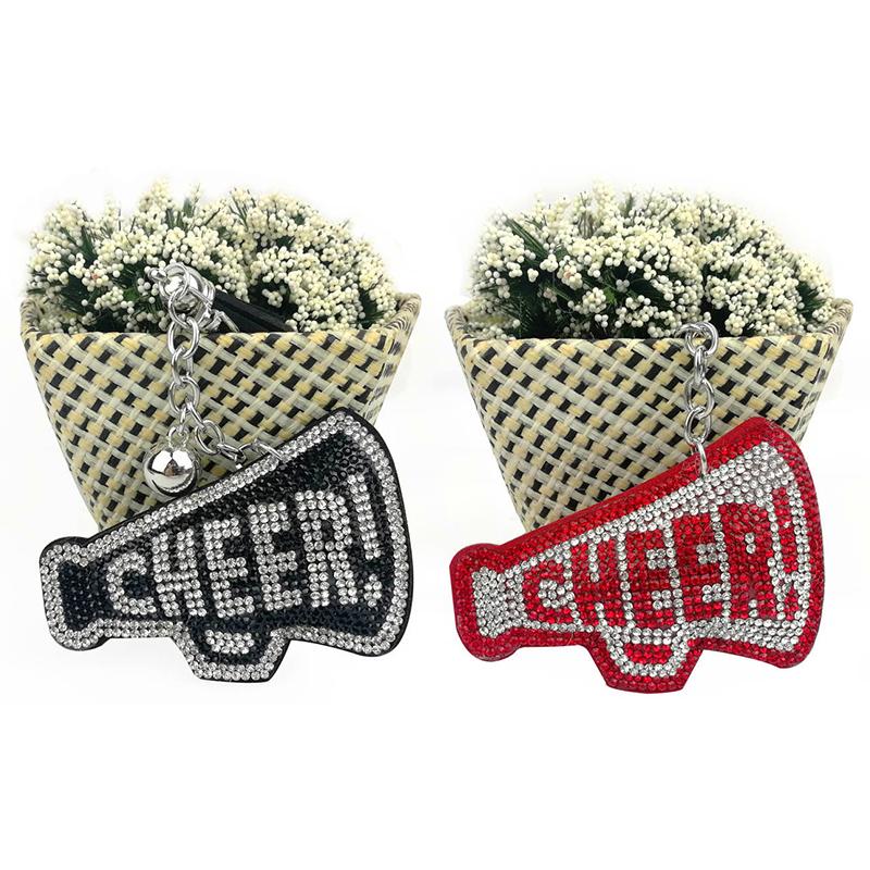 Женские Девичьи Шикарные Брелоки с Стразами Кольца Держатели Подвеска для Украшения Сумки Крутой Брелок Украшение Модные Аксессуары