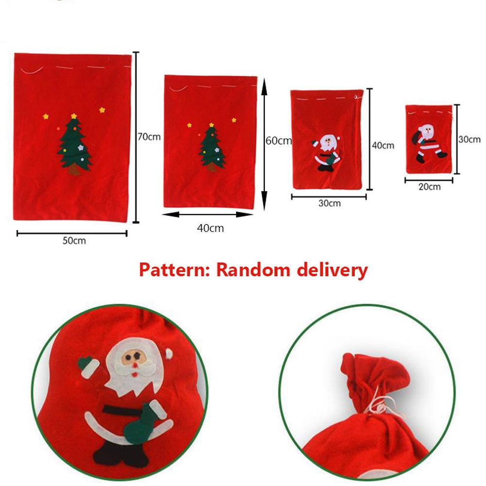 Creative Party Supplies Kid Christmas Tree Candy Bag Christmas Bunch Bag Gift Bag Xmas Decoration