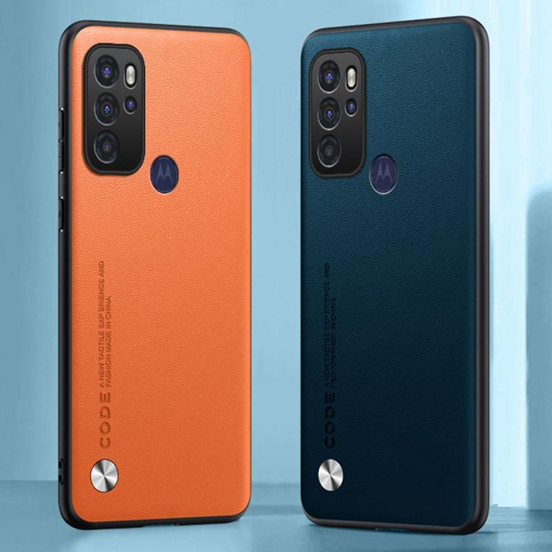 Роскошный чехол из искусственной кожи для Motorola Moto G60S, задняя крышка, матовый силиконовый противоударный чехол для телефона с полной защитой для Motorola G60S