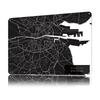 Dublin Map Tinplate Poster Custom Wall Art Vintage Metal Signs Retro Tin Plaque for Living Room Decorations House Bathroom Decor