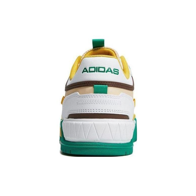 Adidas Neo D-Pad Lifestyle Fashion Comfortable Non-Slip Wear-Resistant Lightweight Low-Top Skate Shoes Unisex Sneakers Yellow Green HQ7058