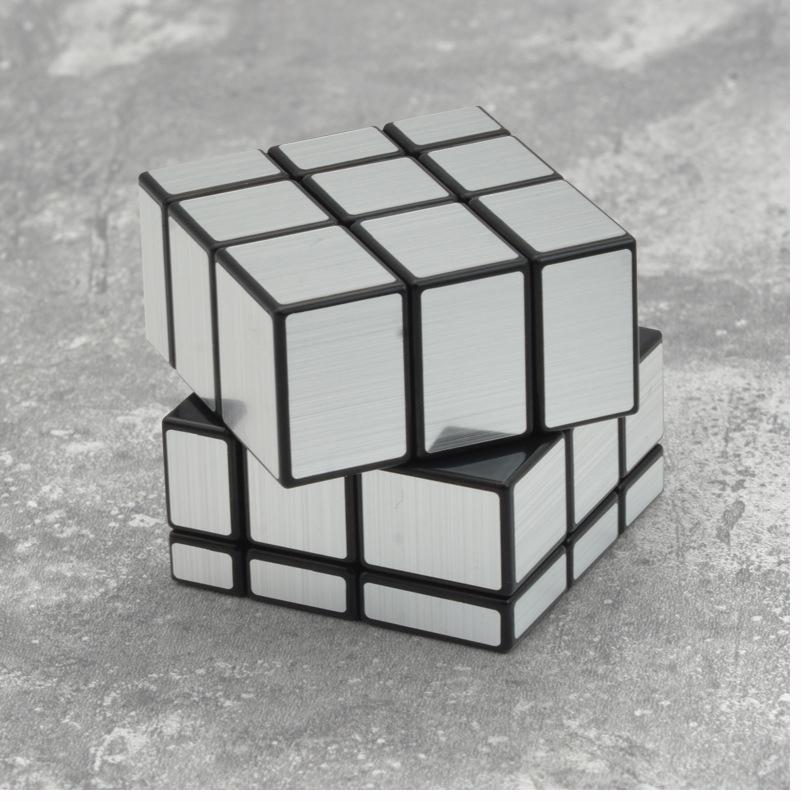 Пазл Mirror Speed Magic Cube 3X3 для детей и взрослых, серебро