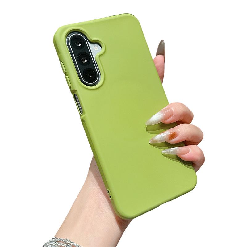 Samsung A17 Магнитное Поглощение Премиальный Силиконовый Чехол для Телефона