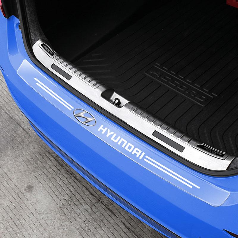 1 шт. Прозрачная защитная наклейка на значок багажника автомобиля, автомобильные аксессуары для Hyundai I30 Tucson Veloster Kona I10 I35 Elantra Santa Fe Decor