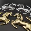 3D персонализированные металлические эмблемы для автомобиля: Наклейки с боковым, задним и лошадиным гербом для соответствующих автомобилей