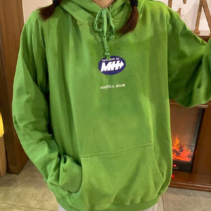 Autumn New Long-sleeved Hooded Sweatshirt for Women Korean Style Student Loose BF Style Slimming Ins Student Top Trendy Style