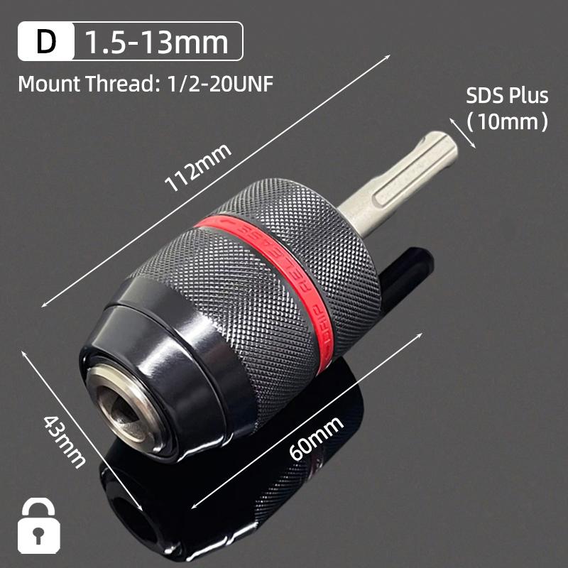 Сверлильный патрон для металлической втулки 1PC 2-13 ММ / 1,5-10 мм