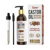 Castor Oil - 200ml (Pack of 1) | 100% Natural Cold Pressed Oil | Promotes Hair Growth, Hydrates Skin & Reduces Wrinkles |