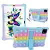 For Xiaomi Mi Pad 6 Case Bubble Toys Soft Silicone Kids Tablet Cover For Mi Pad 6Pro Kickstand Shockproof Fundas