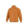 Classics Sherpa Jacket Solid Color Fleece Logo Sports Casual Stand Collar Lamb Fleece Jacket Men Jacket Beige 537699-74