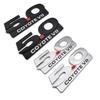 2X Chrome Metal 5.0 COYOTE V8 Logo Emblem 5.0L Badge 3D Side Fender Sticker Car Decal Fit For M/ustang GT