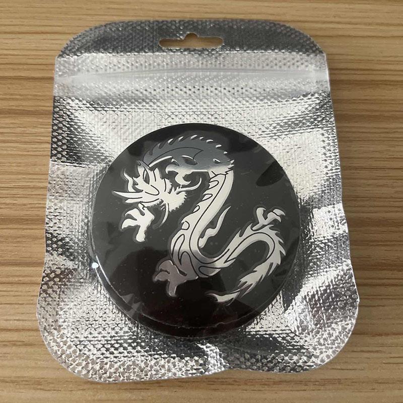 DBS3 4pcs/set Universal 56mm 60mm Dragon Emblem Car Wheel Center Hub Cap Dust-Proof Sticker Covers