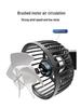 Adjustable Dual Head 12V/24V Rear Seat Car Fan – High Power Wind