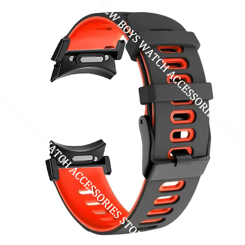 Силиконовый ремешок Quick Fit Correa для Samsung Galaxy Watch 4/6 Classic 47мм 43мм 4/5/6 40мм 44мм Браслет без зазоров Ремешок для часов