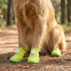 4PCS Anti-Slip Pet Mesh Boots Breathable Pet Paw Protector Wear-resistant Dog Sneakers  Daily Wear