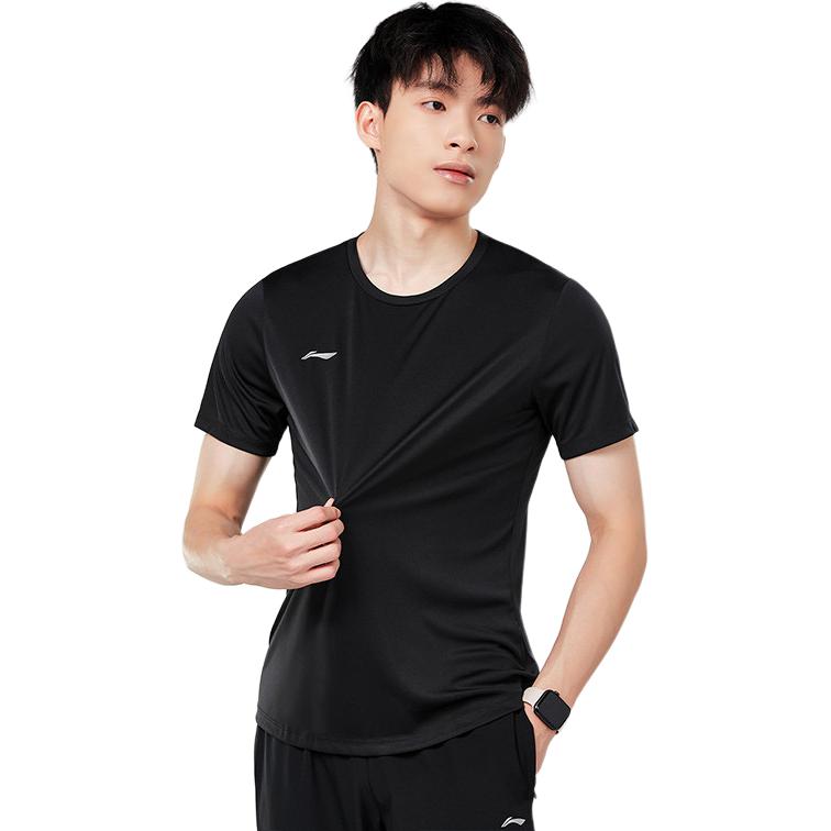 Футболка мужская Li Ning Sports Life Collection Черная ATSU873-1