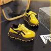 Hong Kong Style Platform Casual Shoes Autumn New Fashion Versatile New Straps Forrest Gump Shoes Women