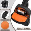 Регулируемая многофункциональная нагрудная сумка, водостойкая уличная нагрудная сумка, спортивная сумка-жилет, для пеших прогулок