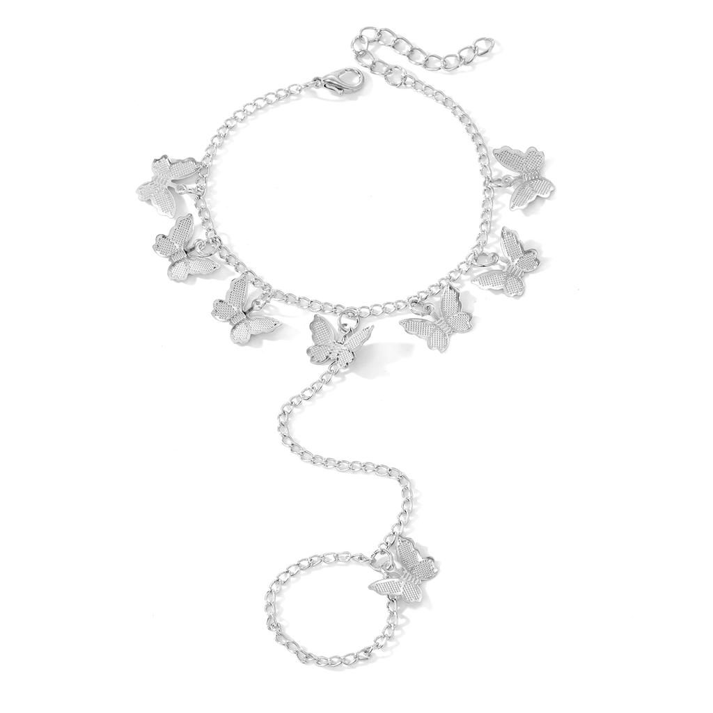 Women's Bracelet Butterfly Combination Suit Elegant Party Temperament