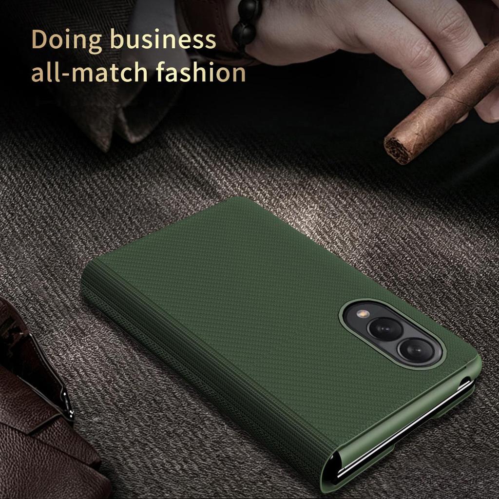 Чехол Samsung ZFold8 с текстурой под кевлар: Защита складного экрана с полным покрытием, устойчивая к падениям