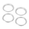 REPAIROCK Jeep 4pcs AC Vent Dashboard Decorative Rings for Wrangler JL JLU 2018-2020 Air