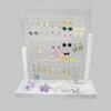 Diy Crystal Epoxy Mold Earrings Shelf Silicone Mold Display Stand Earrings Pendant Jewelry Rack Storage Set