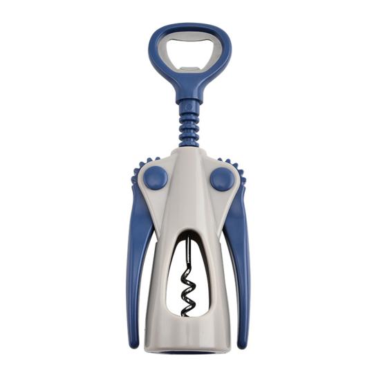 Открывалка для бутылок вина с эргономичной ручкой, штопор с нескользящей рукояткой, бутылка двойного назначения