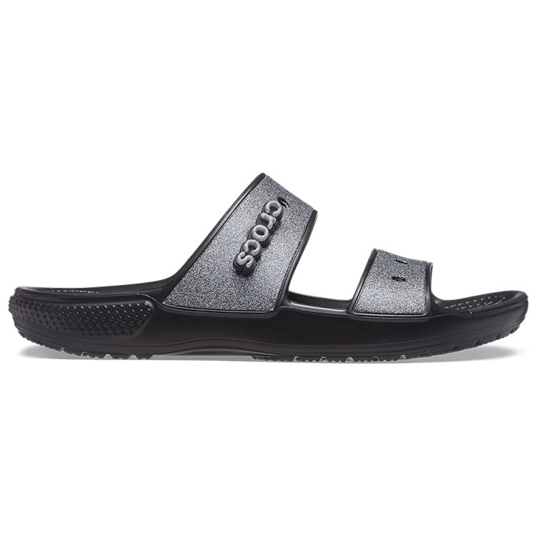 Crocs Classic Glitter II Sandal Black Unisex Sneakers 207769-001