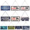 For Teens, Boys Girls I'm Gamer Hanging Pendant Gaming Room Sign Wood Plaque Do Not Disturb