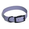 Custom Waterproof PVC Dog Collar Smell Proof Honeycomb Bright Pink Pet Collar Zinc Alloy Buckle for Swimming Hunting Training