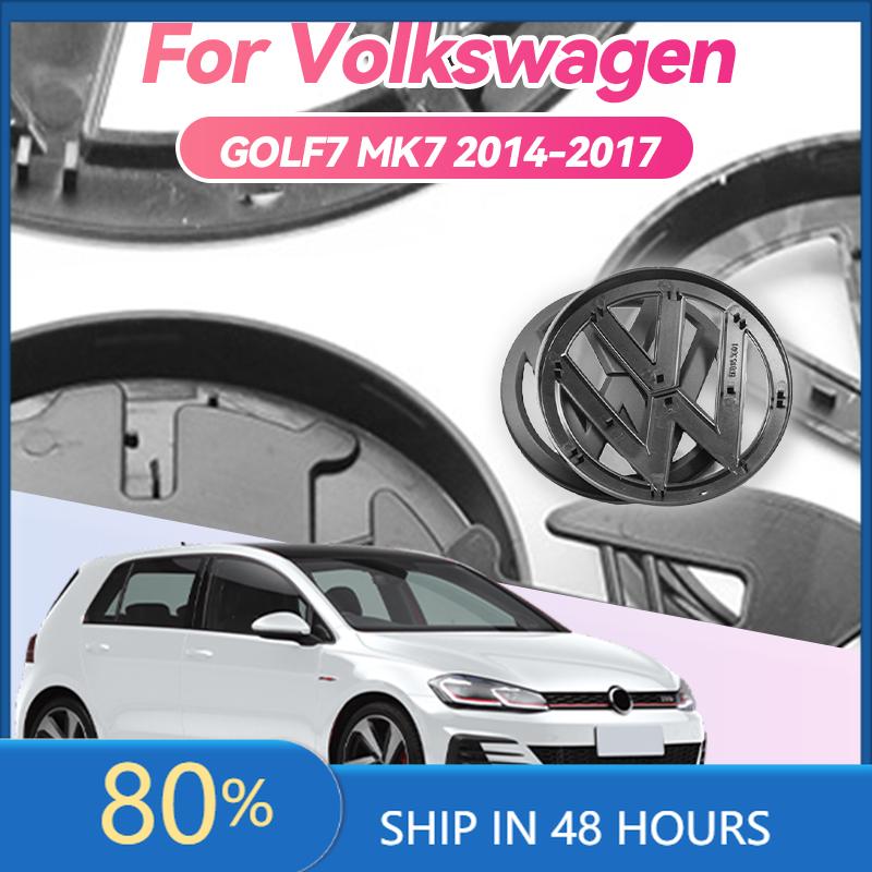 2026 New For VOLKSWAGEN VW 135mm 113mm Car Styling Front Grille Emblem Rear Trunk Lid Badge Accessories For Volkswagen Golf7 mk7 wy3
