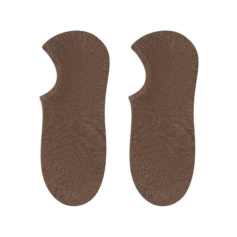 Female Spring and Summer Thin Pure Cotton Silicone Do Not Drop with Shallow Mouth Breathable Non Slip Socks