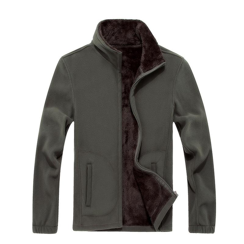 Outdoor Fleece Jacket  Fleece Casual Jacket Plush and Thick Insulation Sweater