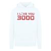 Marvel Mens Avengers Endgame I Love You 3000 Distressed Hoodie